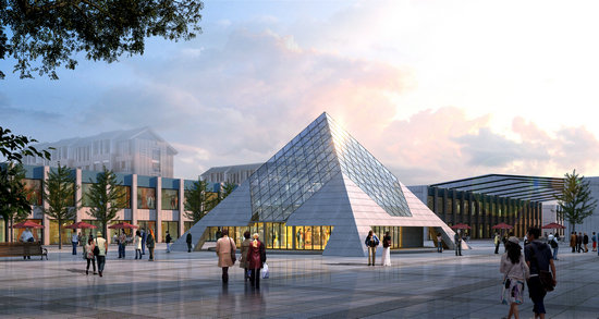 靖江金字塔网架