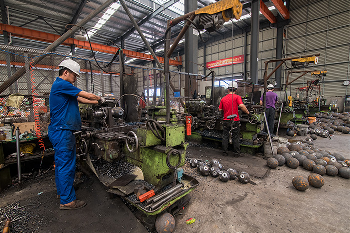 靖江网架配件车间